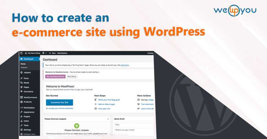 faire un site e commerce wordpress